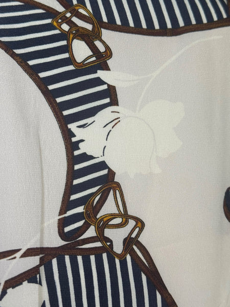 Aquascutum копринена блуза