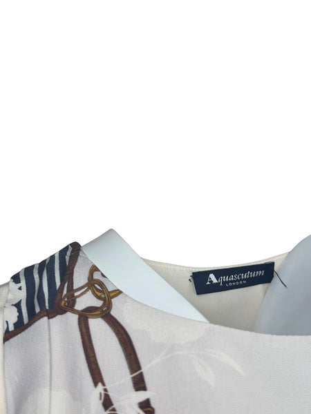 Aquascutum копринена блуза