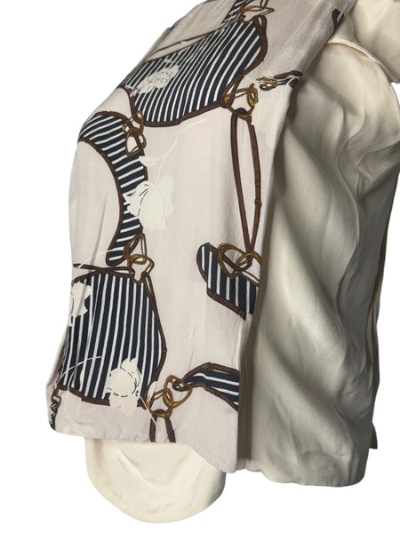 Aquascutum копринена блуза