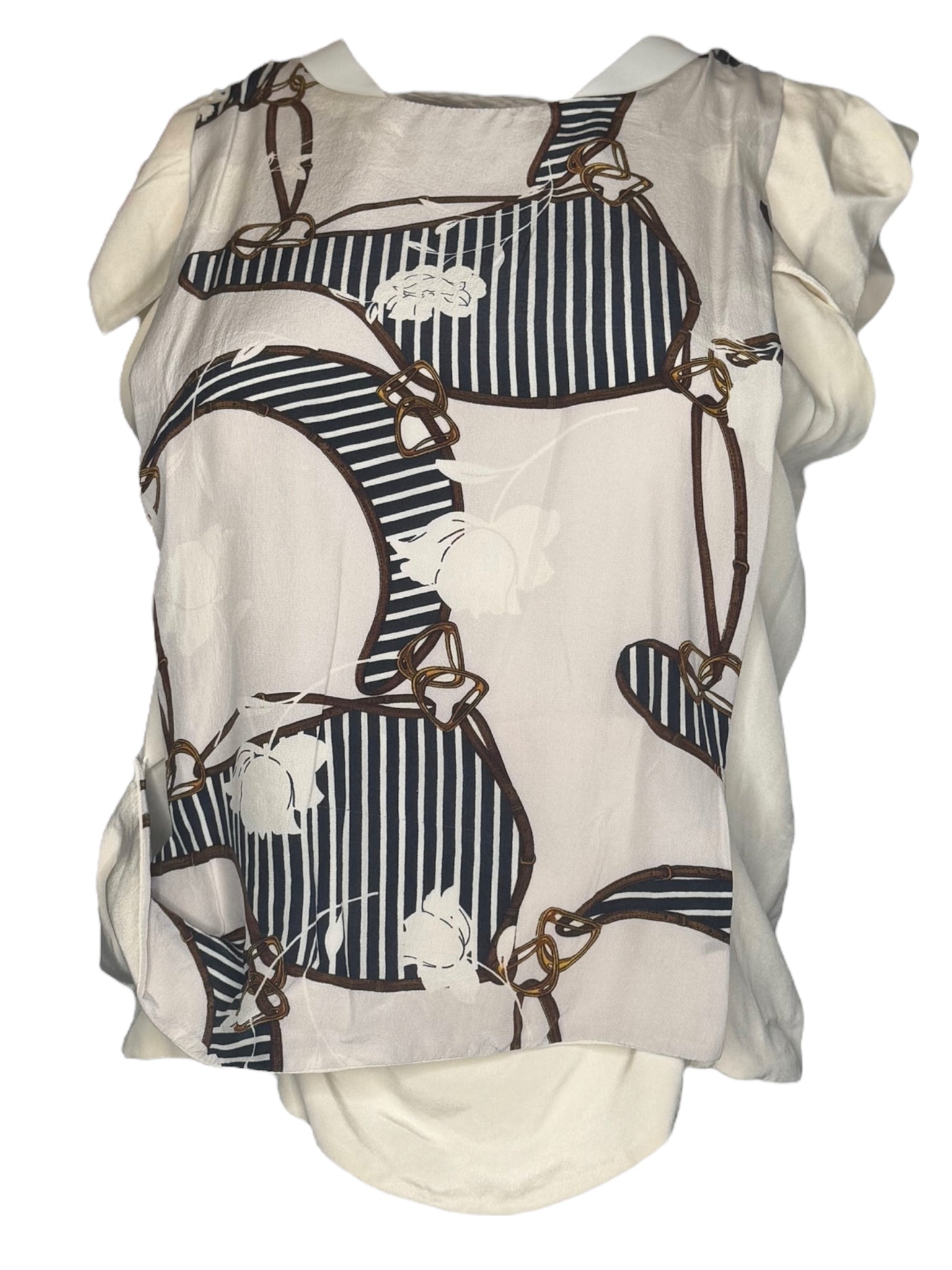 Aquascutum копринена блуза
