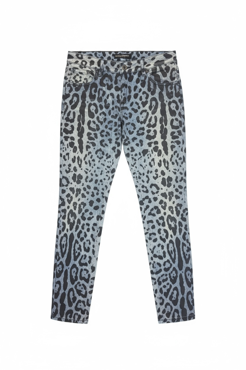 Dolce & Gabbana леопардов панталон