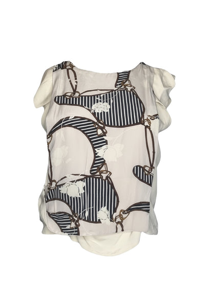 Aquascutum копринена блуза