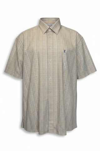 Yves Saint Laurent риза с къс ръкав