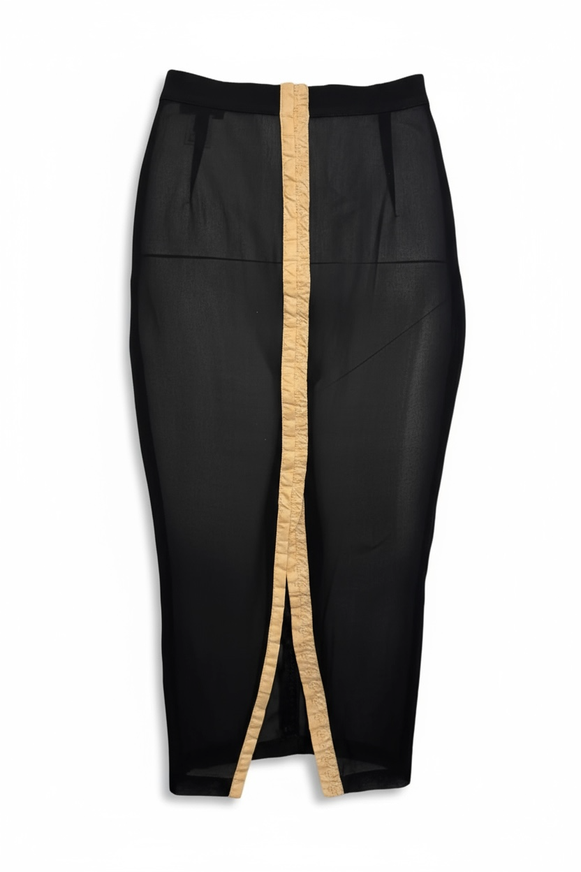 Dolce & Gabbana копринена пола с корсет закопчаване