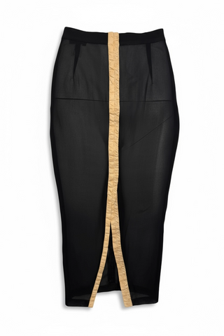 Dolce & Gabbana копринена пола с корсет закопчаване