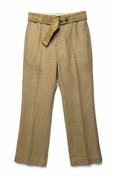 Alberta Feretti ленен панталон