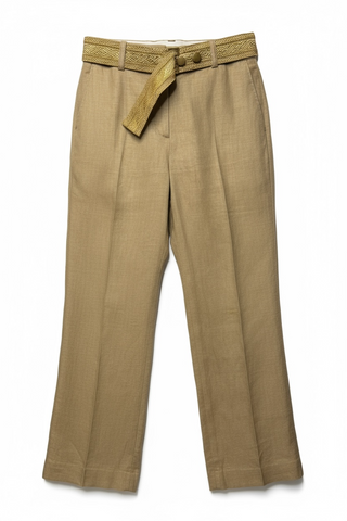 Alberta Feretti ленен панталон