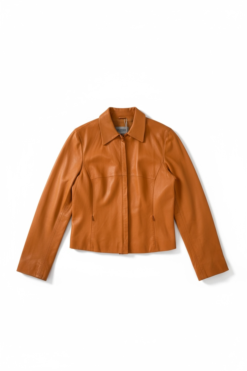 Sportmax яке от естествена кожа