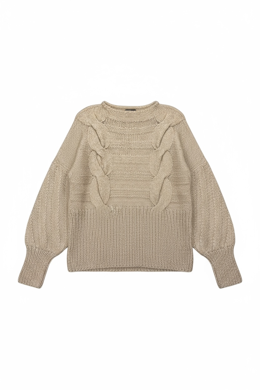 Fendi вълнен пуловер