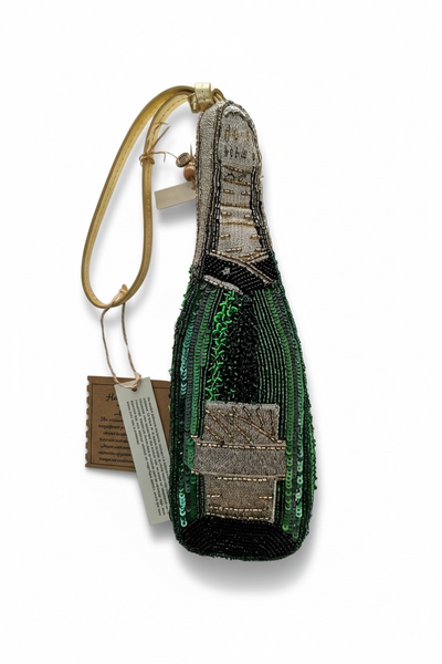 Чанта с мъниста - шампанско