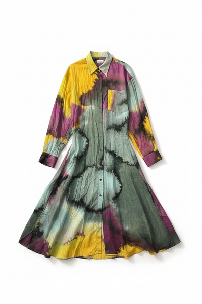 Dries Van Noten памучна рокля