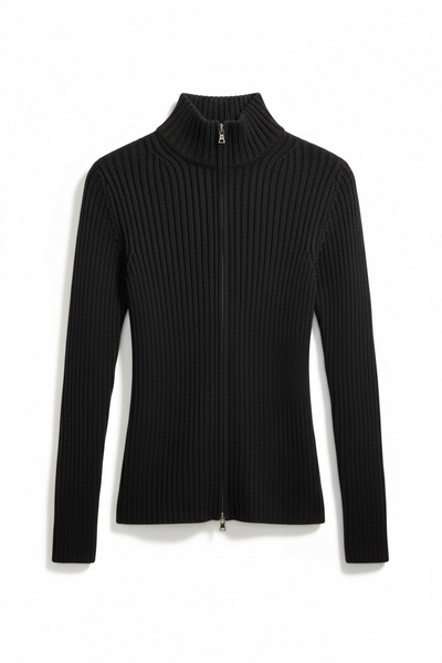 Prada вълнена жилетка с цип